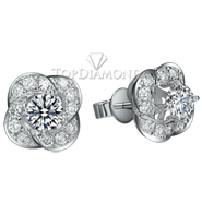Diamond Stud Earrings E0766. Diamond Stud Earrings E0766, Diamond Earrings. Earrings. Top Diamonds & Jewelry