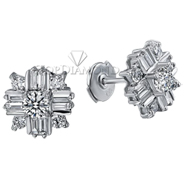 Diamond Stud Earrings E1000. E1000DW00D, Diamond Earrings. Earrings. Top Diamonds & Jewelry
