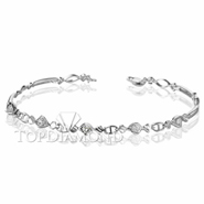 Diamond 18K White Gold Bracelet Setting L1717. Diamond 18K White Gold Bracelet Setting L1717, Diamond Bracelets. Bracelets. Top Diamonds & Jewelry