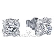 Diamond Stud Earrings Style E1351. Diamond Stud Earrings Style E1351, Diamond Earrings. Earrings. Top Diamonds & Jewelry