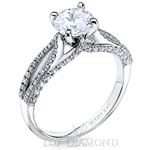 Scott Kay Classic Diamond Engagement Ring Setting M2429R510 - $500 GIFT CARD INCLUDED WITH PURCHASE. 