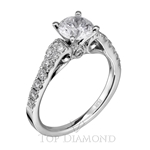 Scott Kay Classic Diamond Engagement Ring Setting M1724R310 - $500 GIFT CARD INCLUDED WITH PURCHASE. 