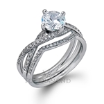 Simon G Engagement Ring Setting MR1394-$100 GIFT CARD INCLUDED WITH PURCHASE. 
