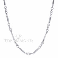 18K White Gold Chain C1613. 18K White Gold Chain C1613, Chains. Necklaces & Pendants. Top Diamonds & Jewelry