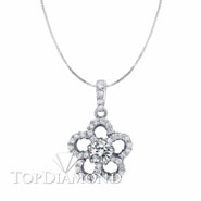 18K White Gold Diamond Pendant P1036. 18K White Gold Diamond Pendant P1036, Diamond Pendants. Necklaces & Pendants. Top Diamonds & Jewelry