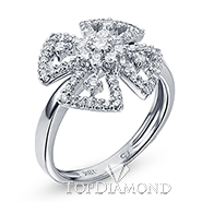 18K White Gold Diamond Ring R2192. 