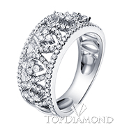 18K White Gold Diamond Ring R2197. 