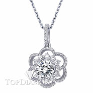 18K White Gold Diamond Pendant Setting P1604. 18K White Gold Diamond Pendant Setting P1604, Diamond Pendants. Necklaces & Pendants. Top Diamonds & Jewelry