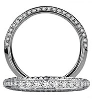 Ritani Women Wedding Band 22395AR. 