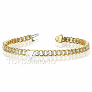 Diamond 18K Gold Bracelet  L1303. Diamond 18K Gold Bracelet  L1303, Diamond Bracelets. Bracelets. Top Diamonds & Jewelry