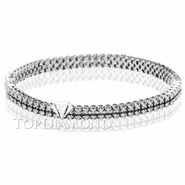 Diamond Tennis Bracelet in 18K  White Gold L1367. Diamond Tennis Bracelet in Platinum and 18K  White Gold L1367, Tennis Bracelets. Bracelets. Top Diamonds & Jewelry