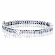 Diamond Tennis Bracelet in 18K White Gold L1374. Diamond Tennis Bracelet in Platinum and 18K White Gold L1374, Tennis Bracelets. Bracelets. Top Diamonds & Jewelry