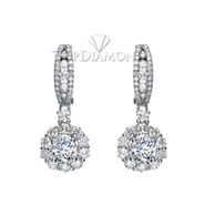 Diamond Dangling Earrings Setting E2256A. Diamond Dangling Earrings Setting E2256A, Dangle Earrings. Earrings. Top Diamonds & Jewelry