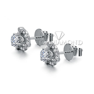 Diamond Stud Earrings Setting E2252A. Diamond Stud Earrings Setting E2252, Diamond Earrings. Earrings. Top Diamonds & Jewelry