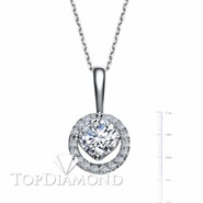 18K White Gold Diamond Pendant Setting P2573. 18K White Gold Diamond Pendant Setting P2573, Diamond Pendants. Necklaces & Pendants. Top Diamonds & Jewelry