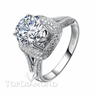 Diamond Engagement Ring Setting Style B2818. Diamond Engagement Ring Setting Style B2818, Diamond Accented. Engagement Ring Settings. Top Diamonds & Jewelry