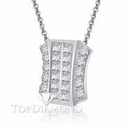18K White Gold Diamond Pendant HPPD0073. 18K White Gold Diamond Pendant HPPD0073, Diamond Pendants. Necklaces & Pendants. Top Diamonds & Jewelry