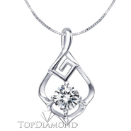 18K White Gold Diamond Pendant Setting P1625. 18K White Gold Diamond Pendant Setting P1625, Diamond Pendants. Necklaces & Pendants. Top Diamonds & Jewelry
