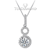 18K, 14K White Gold, or Platinum Diamond Pendant Setting P0859. 18K White Gold Diamond Pendant Setting P0859, Diamond Pendants. Necklaces & Pendants. Top Diamonds & Jewelry