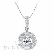 18K, 14K White Gold, or Platinum Diamond Pendant Setting P0830. 18K White Gold Diamond Pendant Setting P0830, Diamond Pendants. Necklaces & Pendants. Top Diamonds & Jewelry