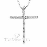 18K White Gold Diamond Pendant P2010. 18K White Gold Diamond Pendant P2010, Diamond Pendants. Necklaces & Pendants. Top Diamonds & Jewelry