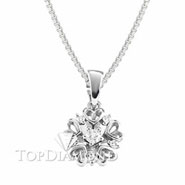 18K White Gold Diamond Pendant P2144. 18K White Gold Diamond Pendant P2144, Diamond Pendants. Necklaces & Pendants. Top Diamonds & Jewelry