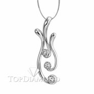 18K White Gold Diamond Pendant P2155. 18K White Gold Diamond Pendant P2155, Diamond Pendants. Necklaces & Pendants. Top Diamonds & Jewelry