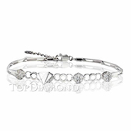 Diamond 18K White Gold Bracelet L1763. Diamond 18K White Bracelet L1763, Diamond Bracelets. Bracelets. Top Diamonds & Jewelry