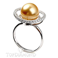 South Sea Pearl Ring B2422. South Sea Pearl Ring B2422, Pearl Rings. Pearl Jewelry. Hung Phat Diamonds & Jewelry