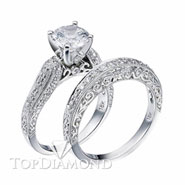 Diamond Engagement Set Mounting Style BD5045. Diamond Engagement Ring Setting & Wedding Band Set BD5045, Matching Sets. Engagement Ring Settings. Top Diamonds & Jewelry