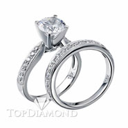 Diamond Engagement Set Mounting Style BD5104. Diamond Engagement Ring Setting & Wedding Band Set BD5104, Matching Sets. Engagement Ring Settings. Top Diamonds & Jewelry
