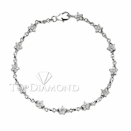 Diamond 18K White Gold Bracelet L1425. Diamond 18K White Bracelet L1425, Diamond Bracelets. Bracelets. Top Diamonds & Jewelry
