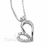 18K White Gold Diamond Pendant P2314. 18K White Gold Diamond Pendant P2314, Diamond Pendants. Necklaces & Pendants. Top Diamonds & Jewelry