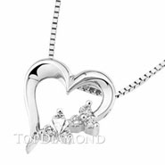 18K White Gold Diamond Pendant P2205. 18K White Gold Diamond Pendant P2205, Diamond Pendants. Necklaces & Pendants. Top Diamonds & Jewelry