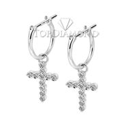 Diamond Dangling Earrings E2112. Diamond Dangling Earrings E2112, Dangle Earrings. Earrings. Top Diamonds & Jewelry