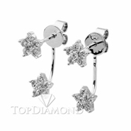 Diamond Dangling Earrings E2096. Diamond Dangling Earrings E2096, Dangle Earrings. Earrings. Top Diamonds & Jewelry