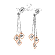 Diamond Dangling Earrings E2076. Diamond Dangling Earrings E2076, Dangle Earrings. Earrings. Top Diamonds & Jewelry