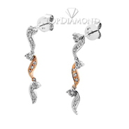 Diamond Dangling Earrings E2074. Diamond Dangling Earrings E2074, Dangle Earrings. Earrings. Top Diamonds & Jewelry