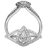 Ritani Bella Vita Engagement Ring Setting – 1P1816DR-$300 GIFT CARD INCLUDED WITH PURCHASE. Ritani Engagement Ring Setting 1P1816DR-$300 GIFT CARD INCLUDED WITH PURCHASE, Engagement Rings. Ritani. Hung Phat Diamonds & Jewelry