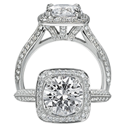 Ritani Bella Vita Engagement Ring Setting – 1R3153CR-$700 GIFT CARD INCLUDED WITH PURCHASE. Ritani Engagement Ring Setting 1R3153CR-$700 GIFT CARD INCLUDED WITH PURCHASE, Engagement Rings. Ritani. Hung Phat Diamonds & Jewelry