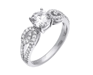 Simon G Engagement Ring Setting TR315-$300 GIFT CARD INCLUDED WITH PURCHASE. Simon G Engagement Ring Setting TR315-$300 GIFT CARD INCLUDED WITH PURCHASE, Engagement Ring. Simon G. Hung Phat Diamonds & Jewelry